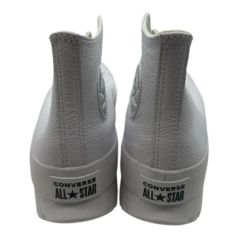 Converse Chuck Taylor All Star Lugged 2.0‎ Hi Sneaker Womens 10.5 Mens 8.5 White